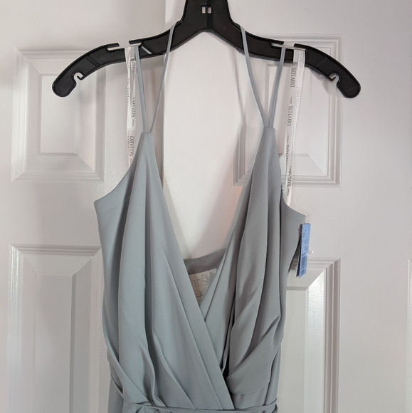 David's Bridal Georgette Bridesmaid Dress - Picture 4 of 14